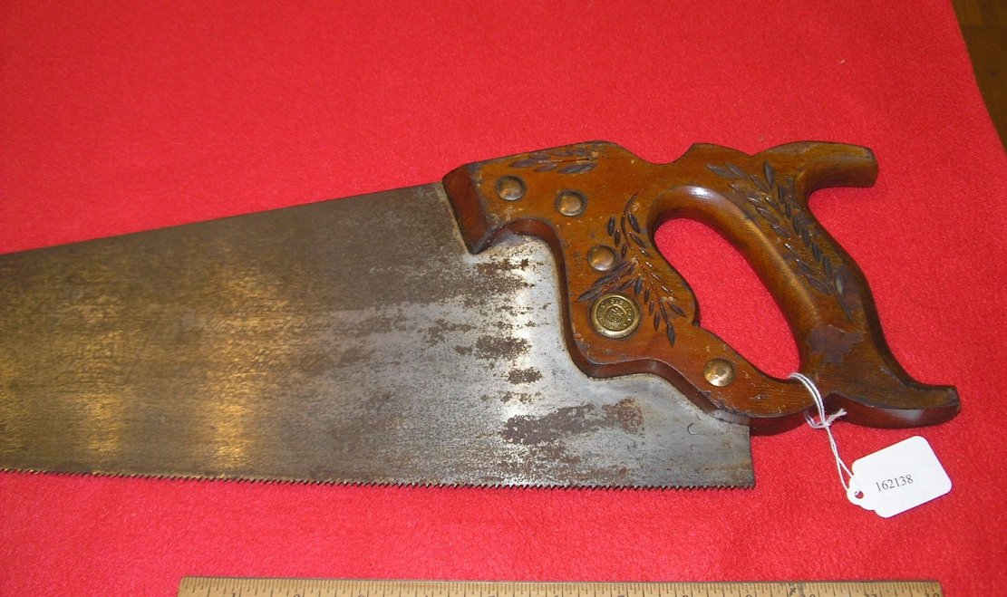 Disston 10 Point Crosscut Hand Saw 26 Inch D23 eBay